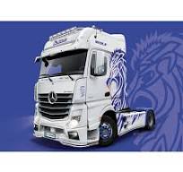 Italeri 3935 mercedes benzactros show truck 1:24 - Afbeelding 3