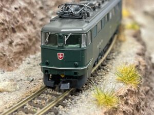 Fleischmann 737214 e lok RE 6/6 SBB spoor N digitaal GEBRUIKT