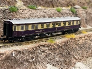 Arnold 3858 Rheingold rijtuig met verlichting spoor N GEBRUIKT