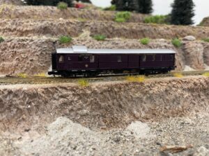 Arnold Rheingold Mitropa 3859 met verlichting spoor N in OVP GEBRUIKT