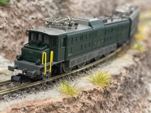 Minitrix 12426 Elektrische lok serie Ae 8/14 digitaal gebruikt spoor N