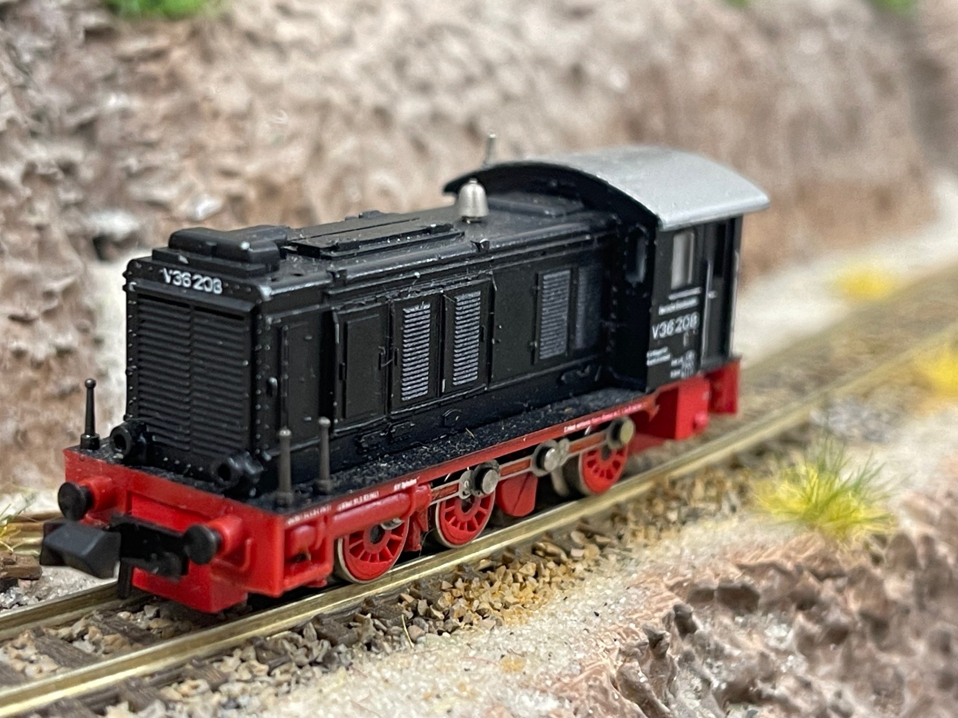 minitrix 2962 V36 diesel locomotief incl. ovp spoor N