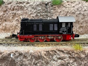 minitrix 2962 V36 diesel locomotief incl. ovp spoor N GEBRUIKT