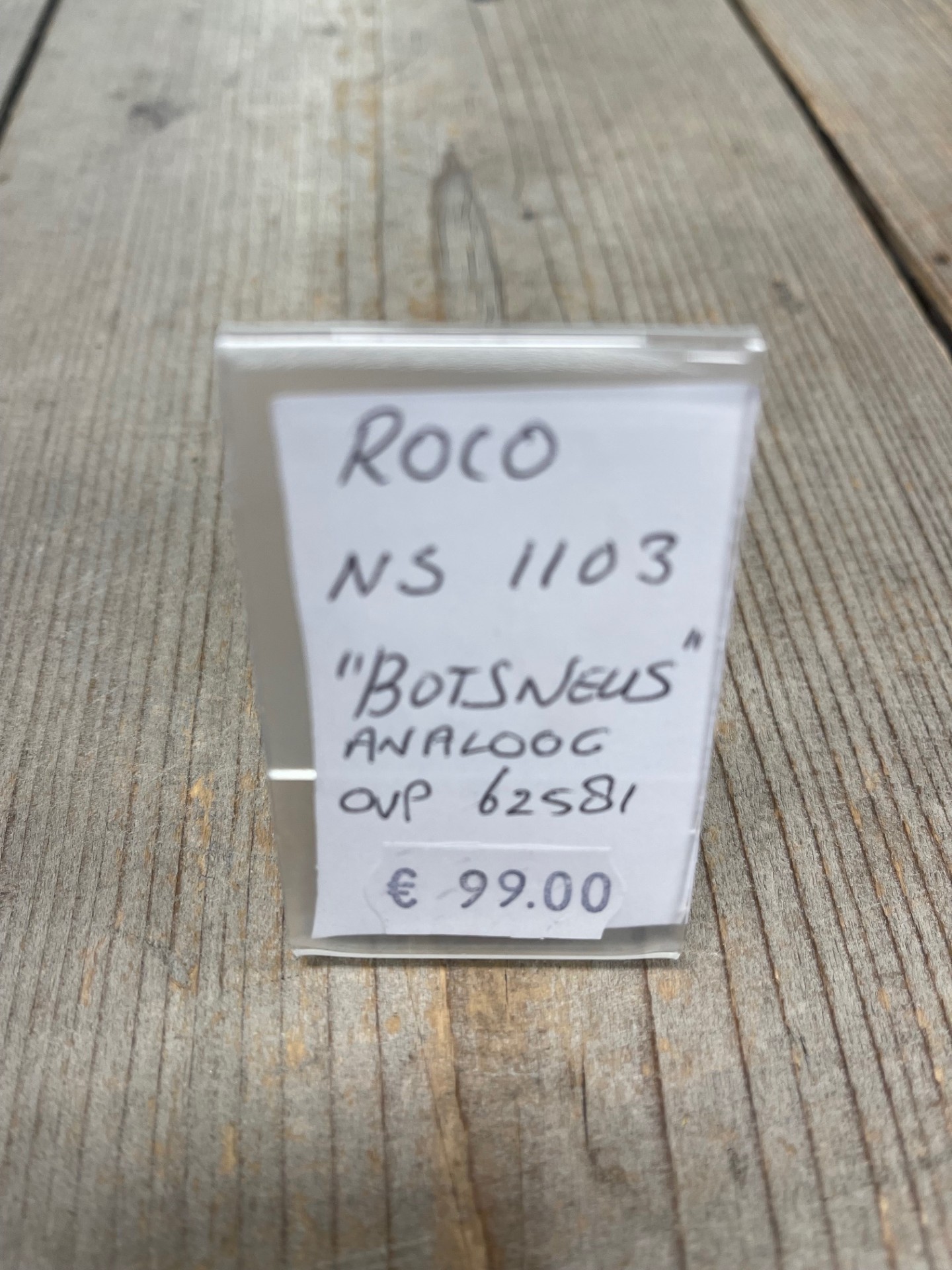 Roco NS 1103 botsneus analoog gebruikt