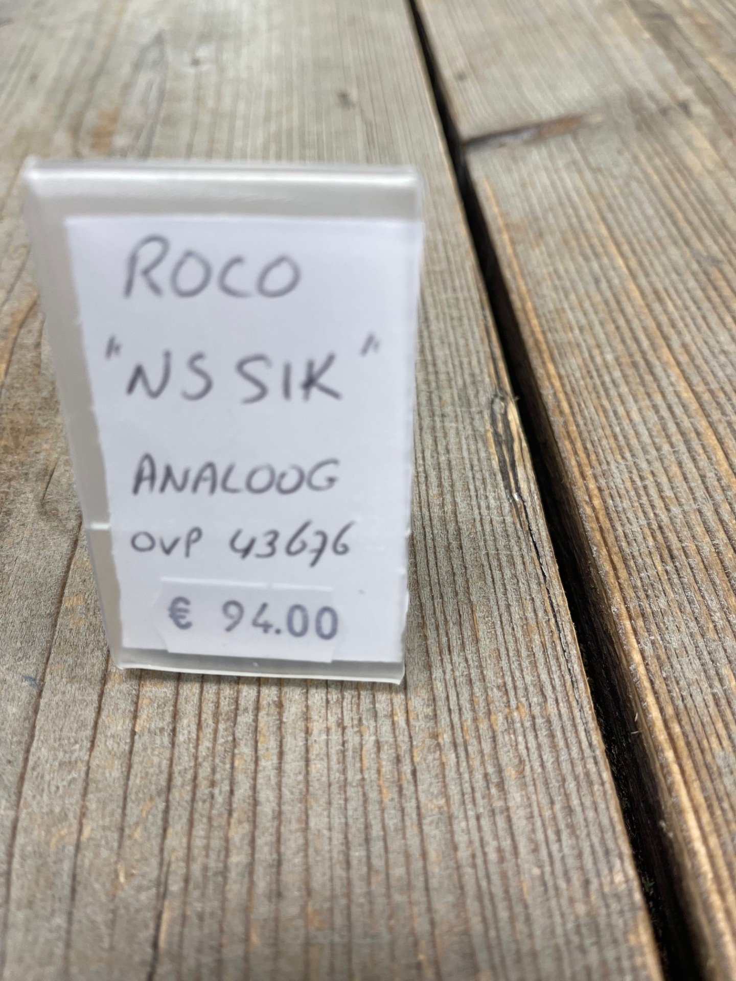 Roco NS Sik analoog H0 gebruikt