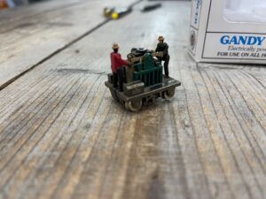 Bachmann gandy dancer analoog H0 gebruikt