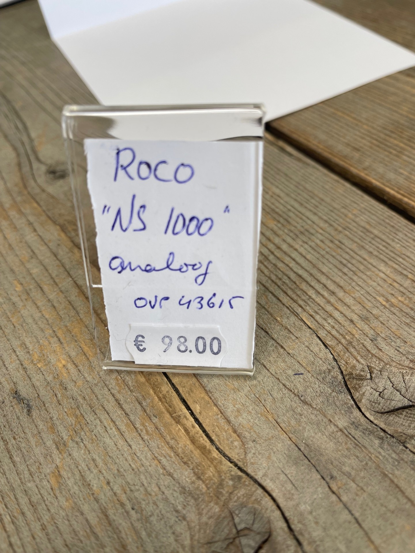 roco 43615 NS 1000 analoog gebruikt