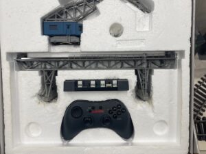 Marklin 76500 havenkraan volledig te bedienen met afstand bediening digitaal H0 gebruikt