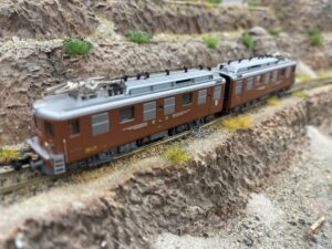 hobbytrain 11881 bls Ae8/8 Bern-lotschberg-simplon spoor N analoog gebruikt