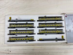 hobbytrain 3000 autoverladingstrein 8 delig gebruikt