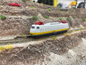 arnold 2354 BR 103 lufthansa airport-expres analoog spoor N gebruikt