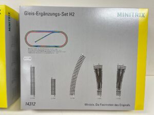 minitrix 14312 rail uitbreiding set H2 nieuw
