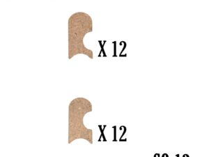 magnorail SO-12 opvul set voor bochten totaal 60 cm (nieuw)
