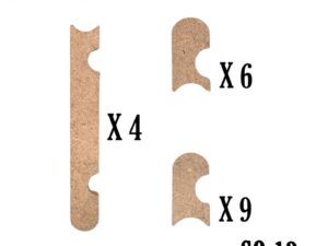 magnorail SO-13 opvul set 60 cm recht en gebogen (nieuw)