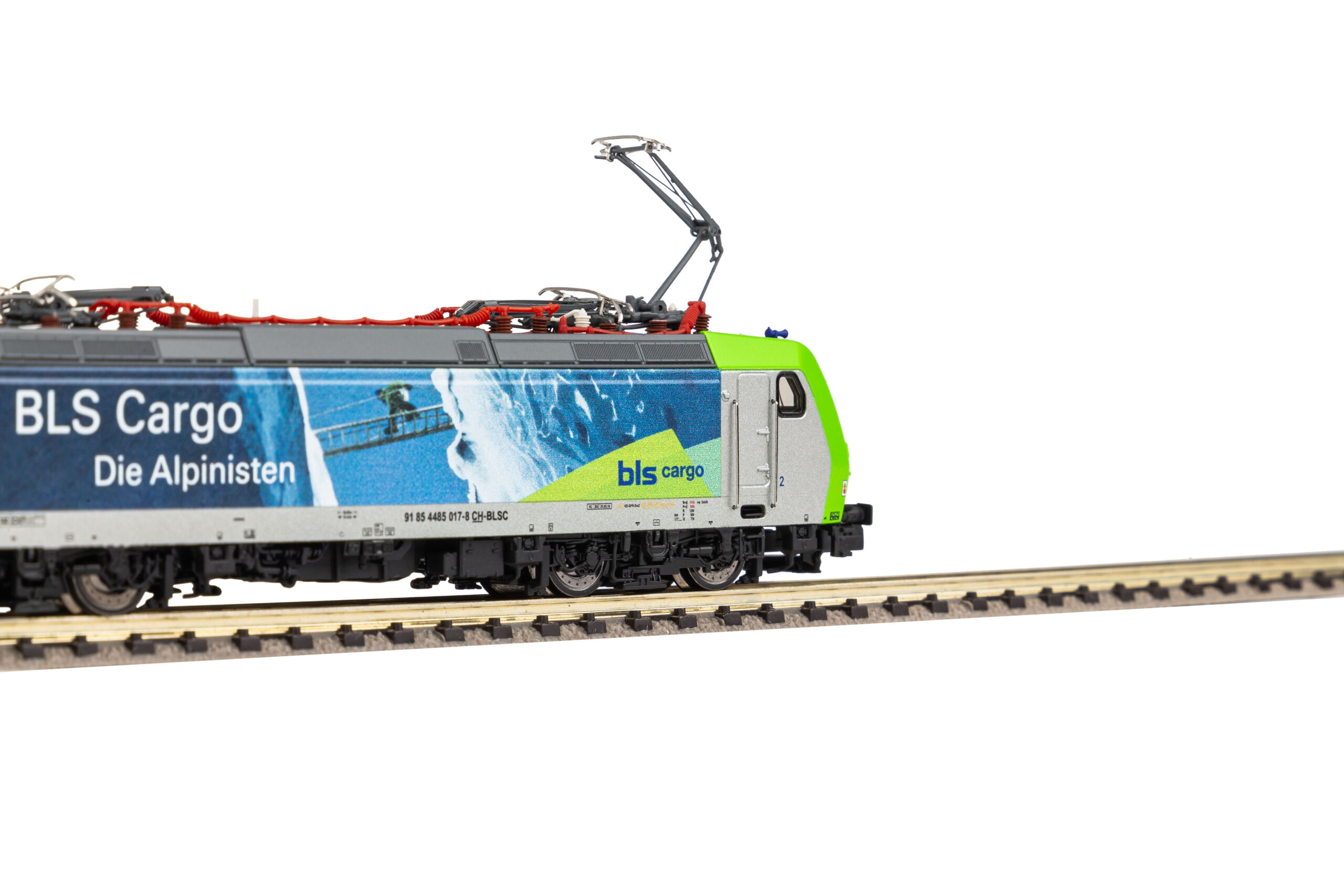 piko 40587 e lok die alpinisten BLS cargo digitaal met sound spoor N nieuw - Afbeelding 4