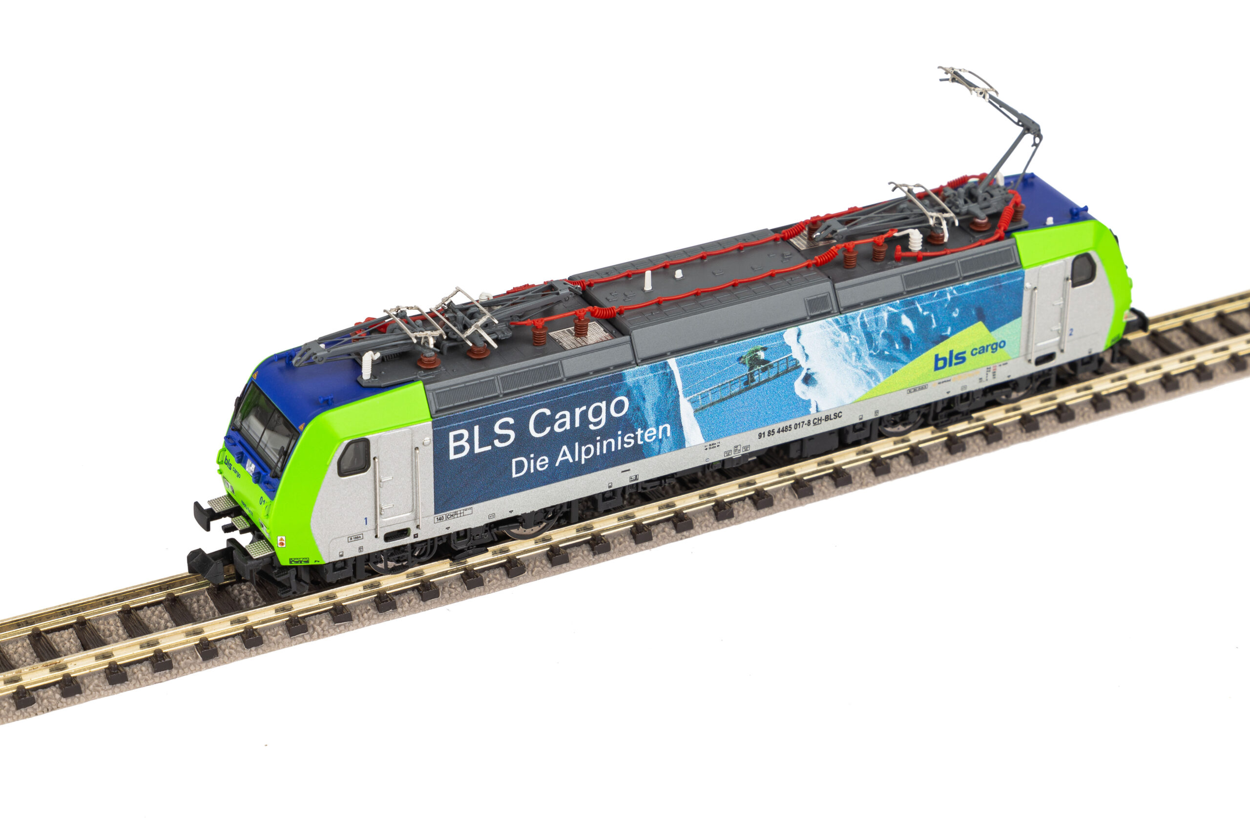 piko 40587 e lok die alpinisten BLS cargo digitaal met sound spoor N nieuw - Afbeelding 5