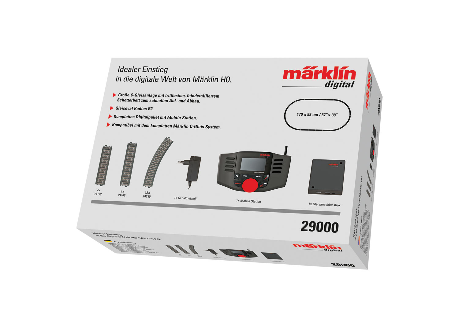 marklin 29000 digitale startset c rails nieuw