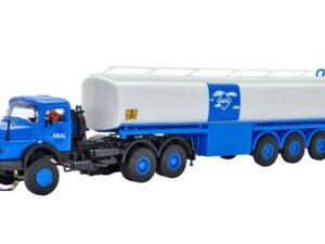 viessmann car motion 8034 oplegger met aral tankwagen H0