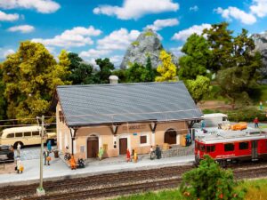 Faller Bouwpakket 110144  Station Ardez - Schaal 1:87 / H0