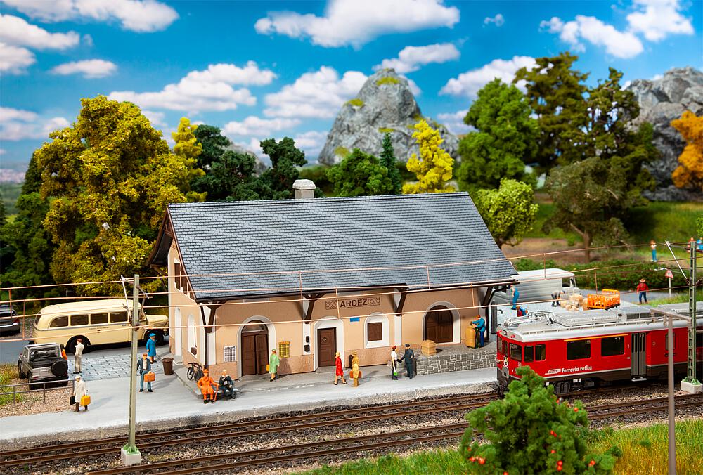 Faller Bouwpakket 110144 Station Ardez - Schaal 1:87 / H0