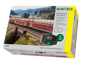 Minitrix 11164 Startset BR 245 "Regionalexpress" Digtaal Compleet met Sound - Schaal 1:160 / N Nieuw