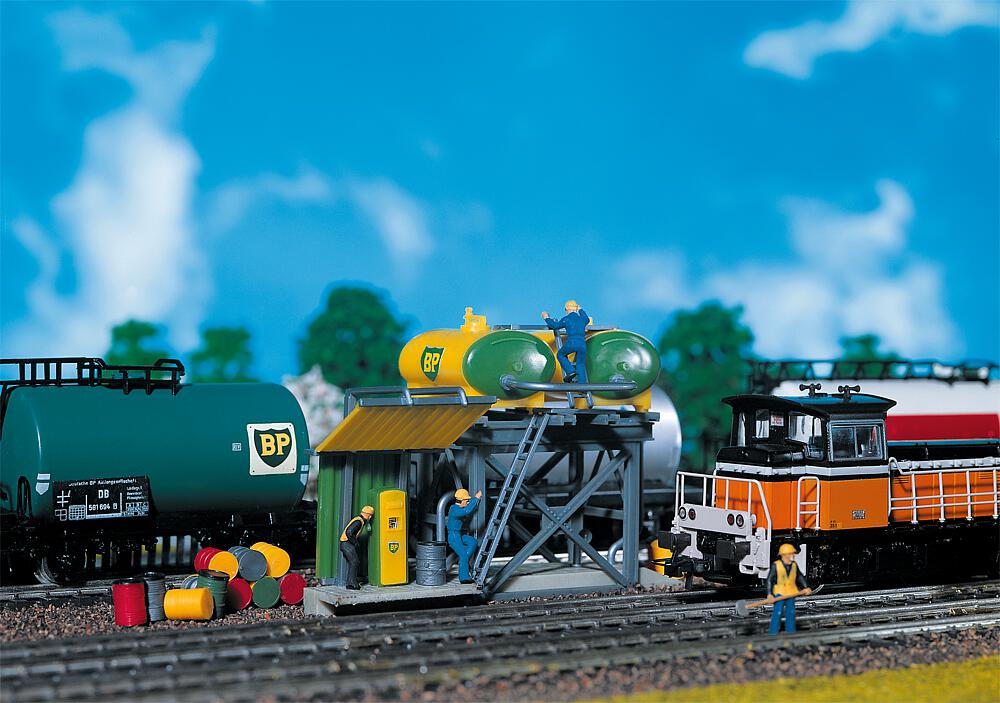 Faller Bouwpakket 120145 Pompstation Voor Diesellocs - Schaal 1:87 / H0
