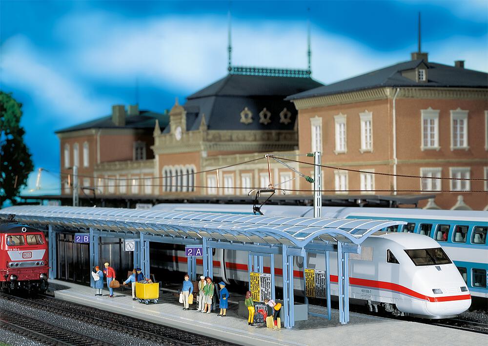 Faller Bouwpakket 120193 Ice-Perrons 2 Stuks - Schaal 1:87 / H0