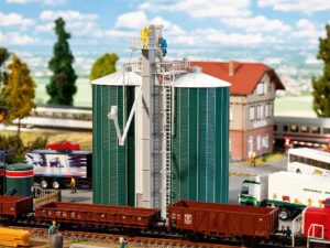Faller Bouwpakket 120260  Dubbele Silo - Schaal 1:87 / H0