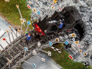 Faller Bouwpakket 120298  Wegwijzer Set - Schaal 1:87 / H0