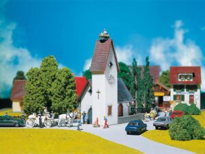 Faller Bouwpakket 130236  Dorpskerk - Schaal 1:87 / H0