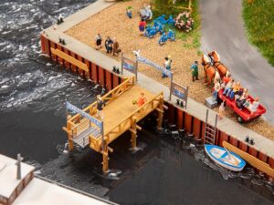 Faller Bouwpakket 130511  Scheepsaanlegsteiger - Schaal 1:87 / H0