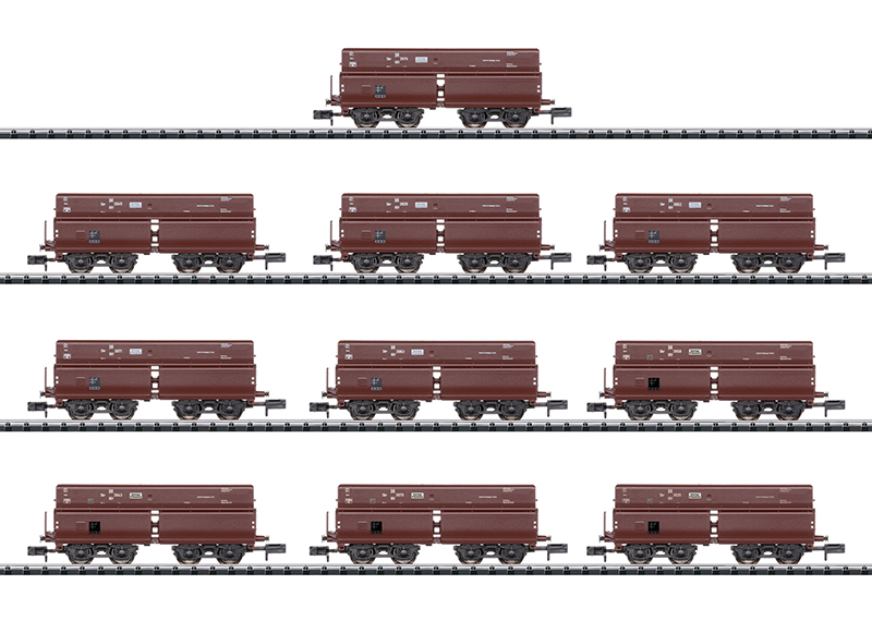 Minitrix 15013 Zelfontladersset OOt Saarb - Schaal 1:160 / N Nieuw