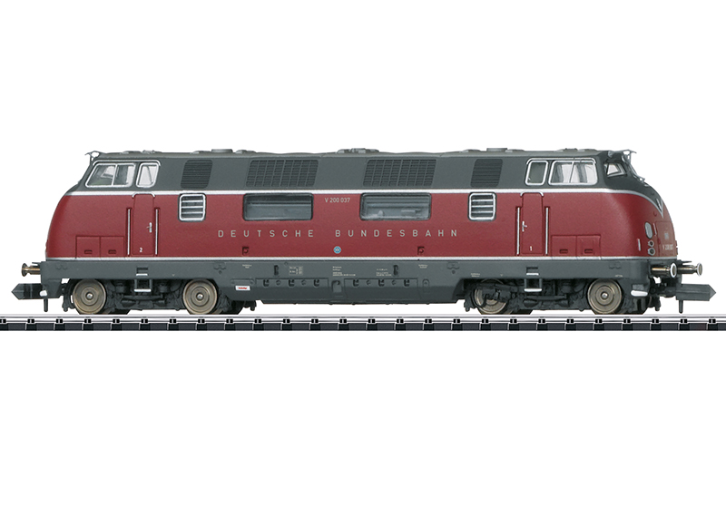 Minitrix 16227 Diesellok BR V200 DB - Schaal 1:160 / N Nieuw