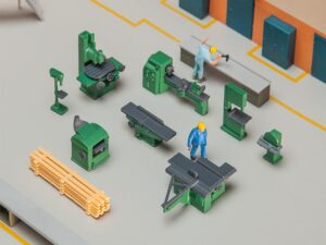 Faller Bouwpakket 180455  Werkplaatsinrichting - Schaal 1:87 / H0