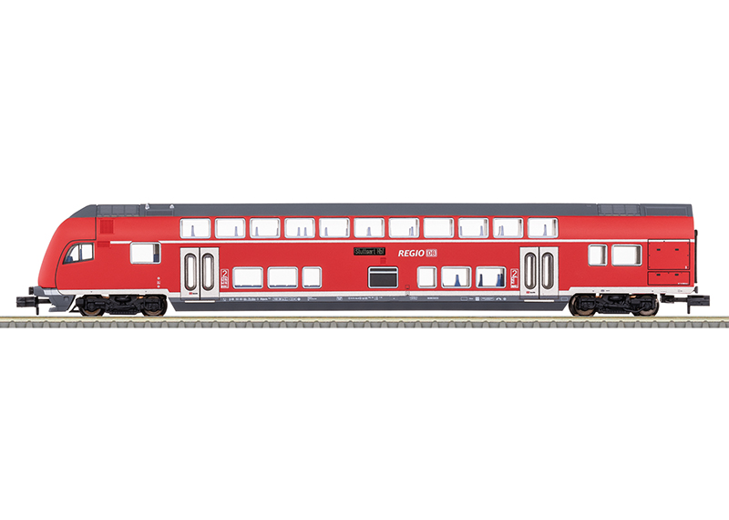 Minitrix 18057 Dubbeldekker Stuurwagen - Schaal 1:160 / N Nieuw