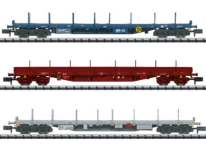 Minitrix 18723 Plattewagenset SNCB CFL - Schaal 1:160 / N Nieuw