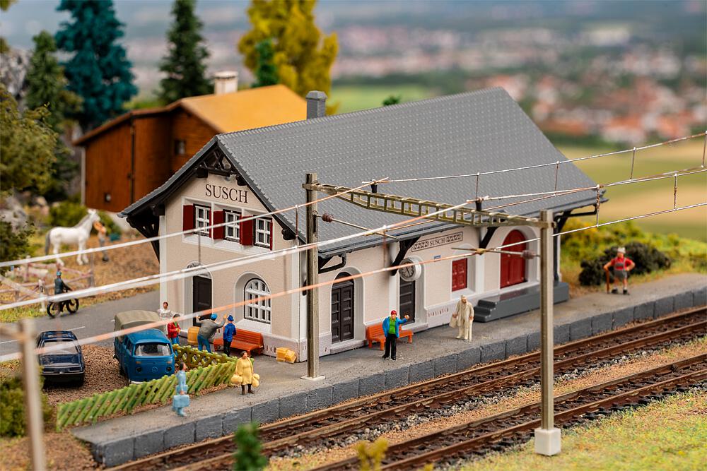 Faller Bouwpakket 212125 Tramremise Naumburg - Schaal 1:160 / N