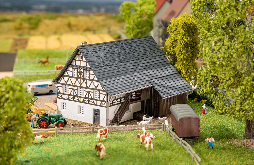 Faller Bouwpakket 232190 Edeka-Supermarkt Friedrichsen - Schaal 1:160 / N