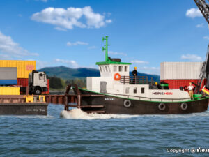 Kibri Bouwpakket 38520 Duwboot Schaal 1:87 / H0
