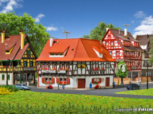 Bouwpakket Vollmer 47645 Pension Lamm - Schaal 1:160 / N