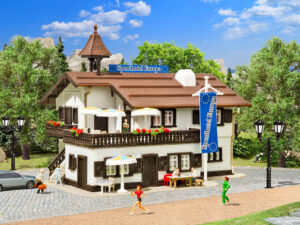 Bouwpakket Vollmer 47667 Sport en Wellnesshotel Europa - Schaal 1:160 / N