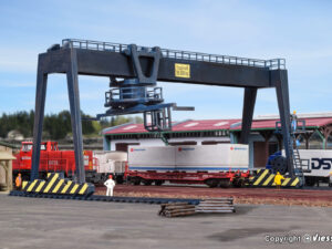 Bouwpakket Vollmer 47905 Containerkraan - Schaal 1:160 / N
