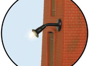 Viessmann 6442 Gevelverlichting Klein met warm wit LED licht - Schaal 1:160 / N