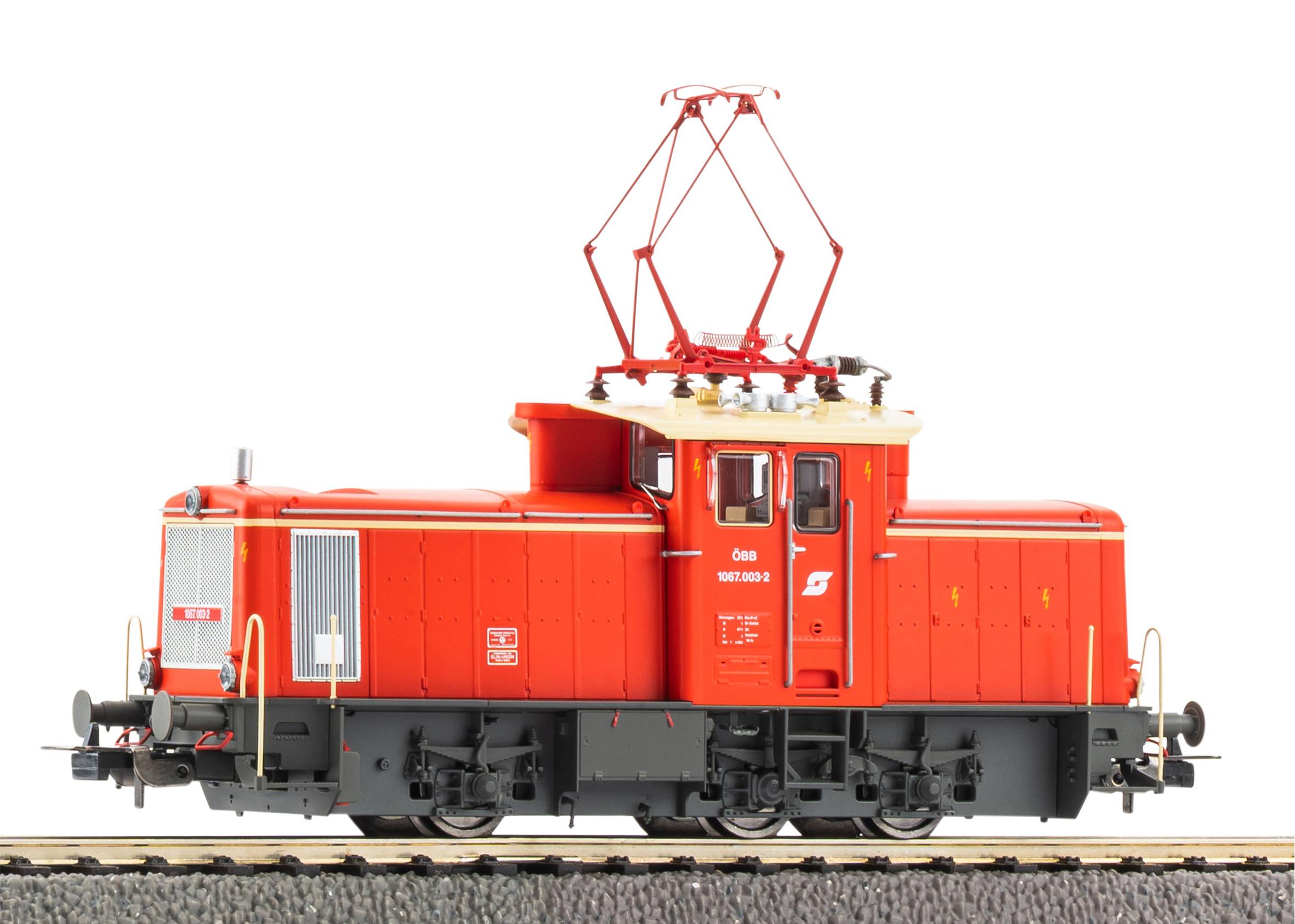 Piko 21045 ÖBB E-Loc Rh 1067 oranje Tijdperk IV met Sound - Schaal 1:87 / H0 Nieuw