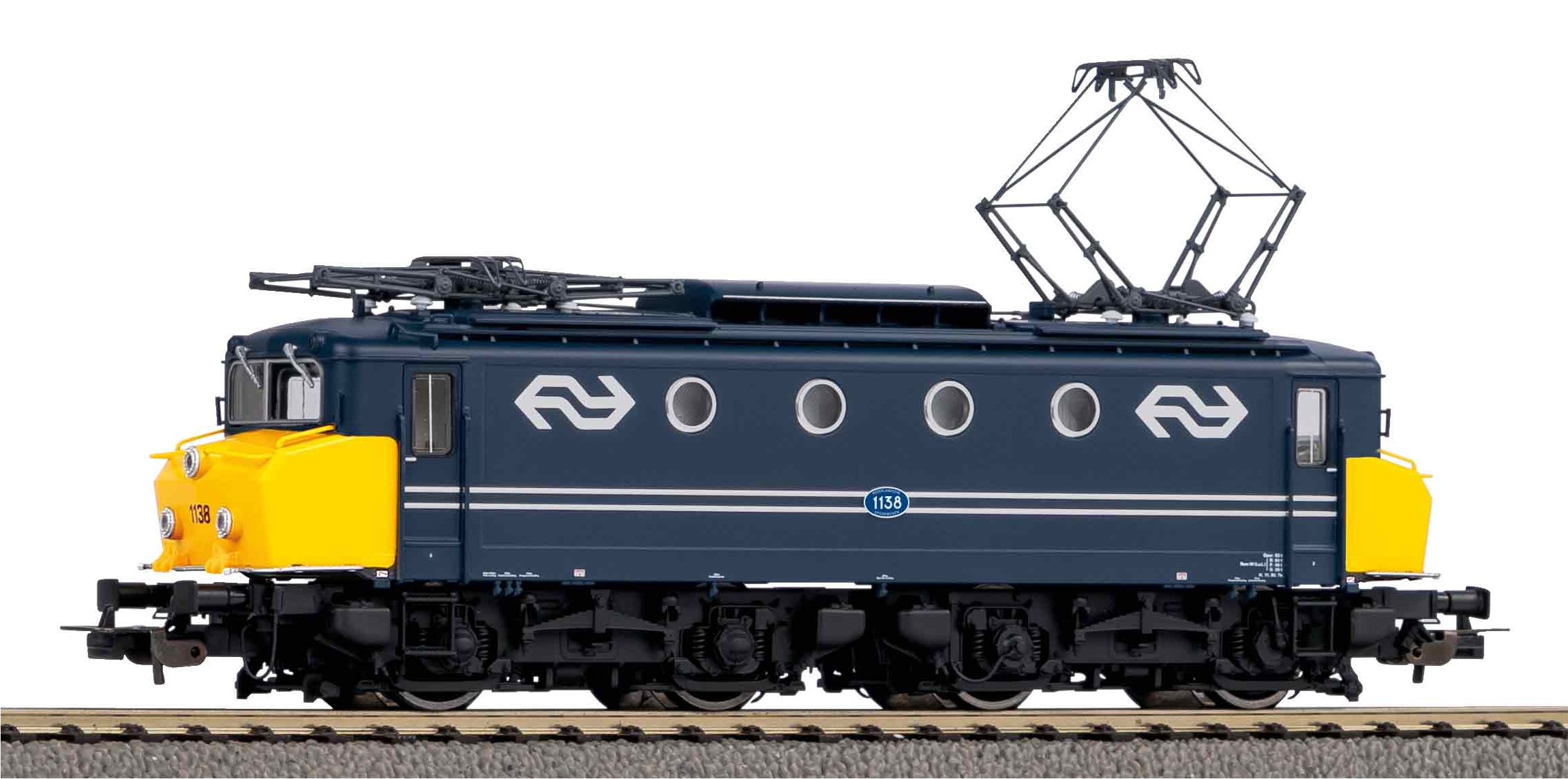 Piko 21664 NS 1138 E-loc Botsneus Tijdperk IV met Sound - Schaal 1:87 / H0 Nieuw