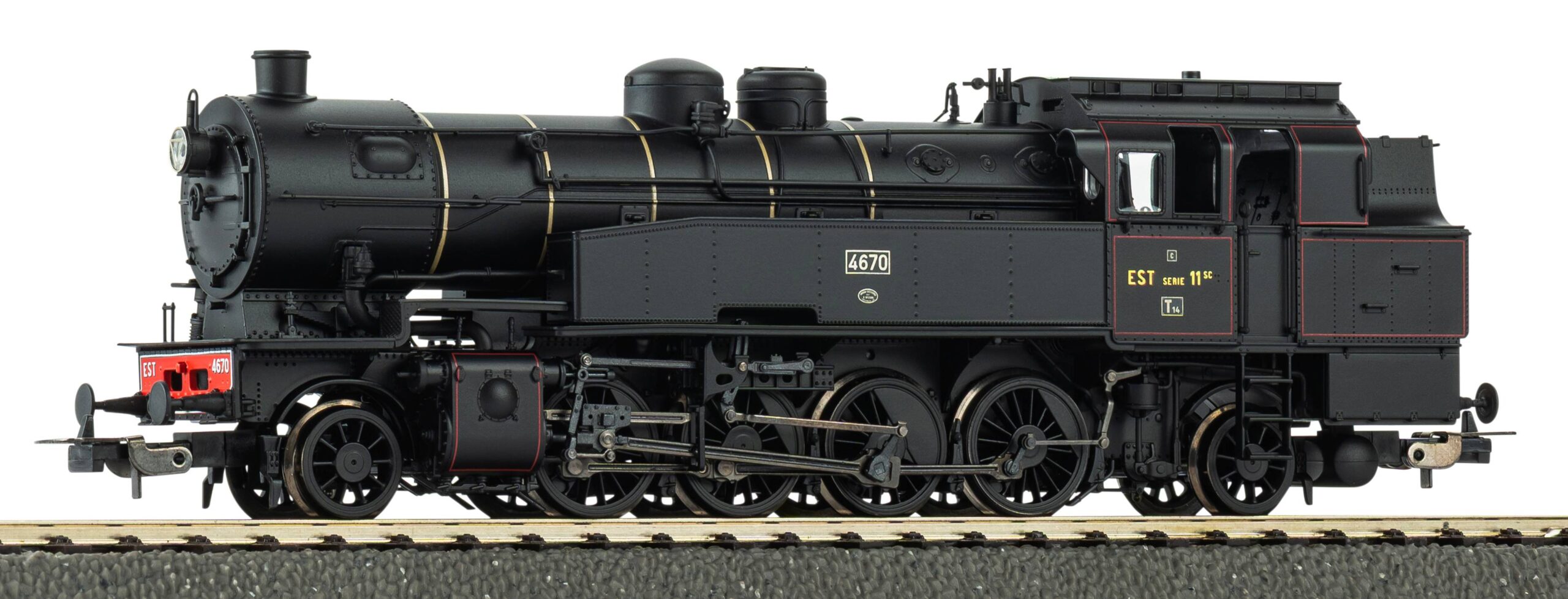 Piko 50674 EST T14 Stoomlocomotief Tijdperk III met Sound - Schaal 1:87 / H0 Nieuw