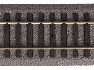 Piko 55406 A-Rails met bedding  lengte 231 mm, geschikt voor aansluitklemmen, (6 stuk) - Schaal 1:87 / H0