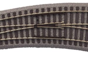 Piko 55428 A-Rails met bedding Gebogen Wissel Rechts R3 - Schaal 1:87 / H0