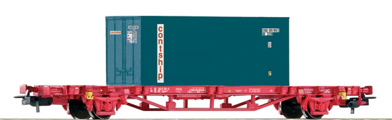 Piko 57740 NS Containerwagen Lgns 583 "Contship" Tijdperk V - Schaal 1:87 / H0 Gebruikt