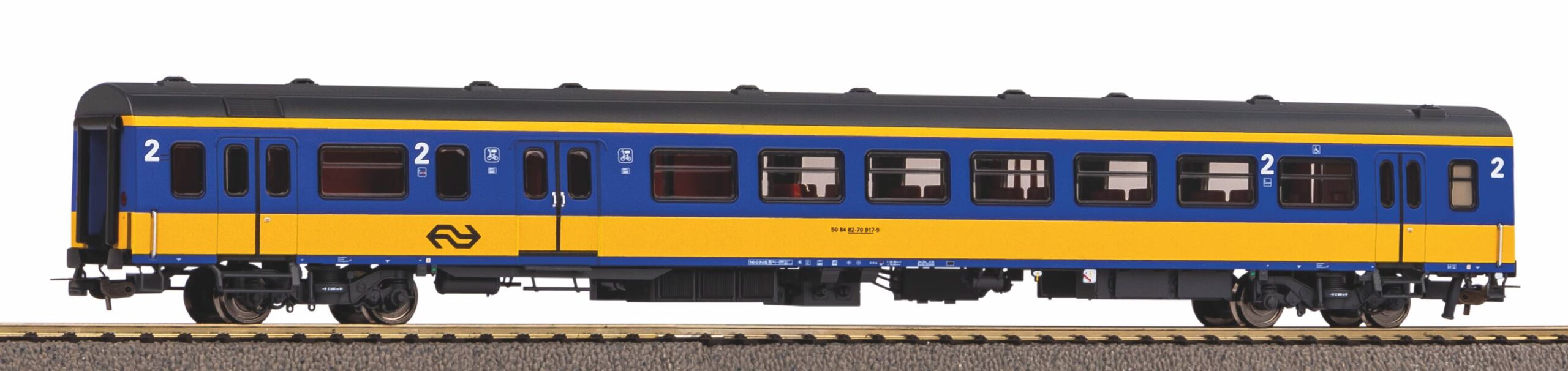 Piko 97632 NS Personenrijtuig ICR 2e klasse en Bagage Tijdperk IV - Schaal 1:87 / H0 Nieuw